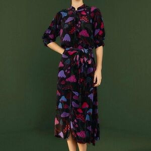 Farm Rio Neon Mushroom Dress Size XL